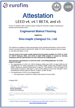 LEED-Madeira de Nogueira